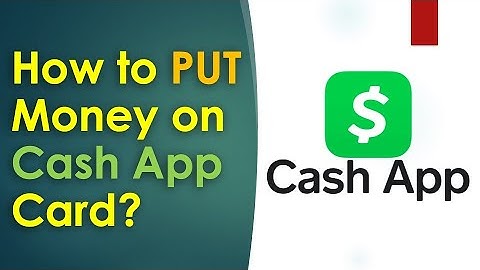 How to put money into cash app card