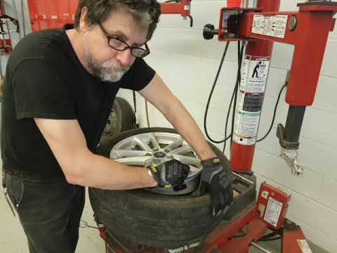 How not to break a TPMS sensor while installing new tires