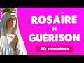 ROSAIRE de GUÉRISON (avec les 20 mystères du chapelet)