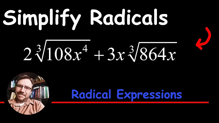 How to Simplify A Cube Root Radical Expression