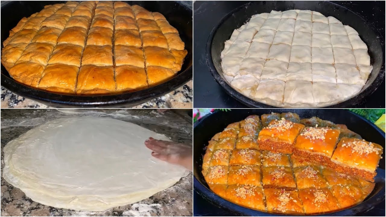 جديد👌🏻 أسهل معسلة ممكن توجدي لرمضان بطريقة مختصرة بشكل جميل سريعة بحشوة قتصادية معلكة كمية كثييرة