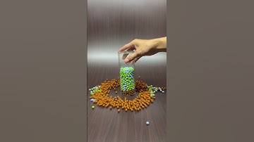 Hypnotizing Reverse Beads Video ASMR Moment 🎡 #satisfying #reverse #asmr