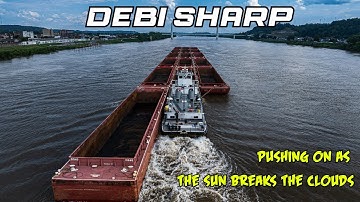 M/V Debi Sharp - Pushing on as the Sun Breaks the Clouds