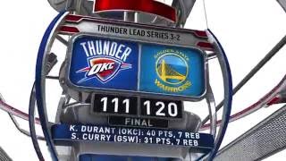 Oklahoma City Thunder vs Golden State Warriors R3G5 | May 26, 2016 | NBA Playoffs 2016