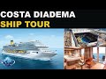 COSTA DIADEMA CRUISE SHIP TOUR IN ABU DHABI | NEW VIDEO | CRUISE HOLIDAY