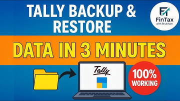 Easiest Way to Backup & Restore Tally Data (2025) Guide