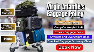 Everything you need to know about carry-on luggage rules | Virgin Atlantic Baggage Allowance