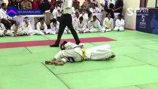 SFA Mumbai 2015 | Judo | Sonali G Gupta Vs Siddiqi Mahek Mansur | Girls | U-12 | -37Kg | QF |