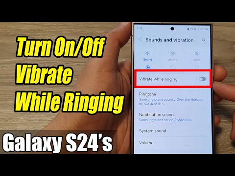 How to Turn Off Vibrate on Samsung Galaxy: 6 Steps (with Pictures)