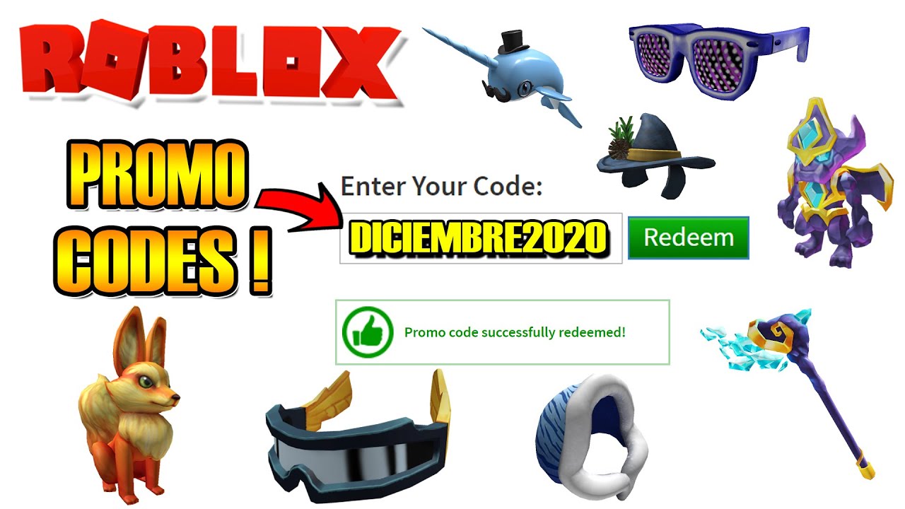 ROBLOX  Promocodes (Diciembre 2023): Todos los códigos y recompensas