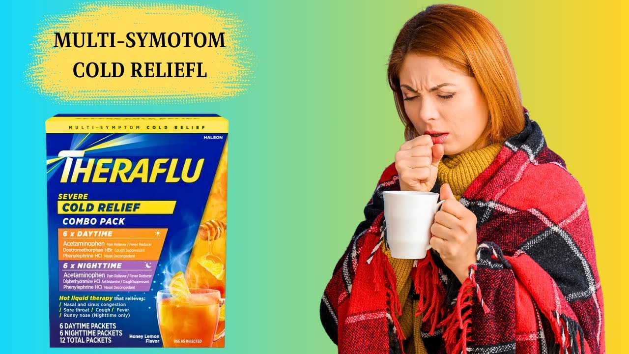 Theraflu Severe Cough Cold and Flu Day and Nighttime Relief Medicine