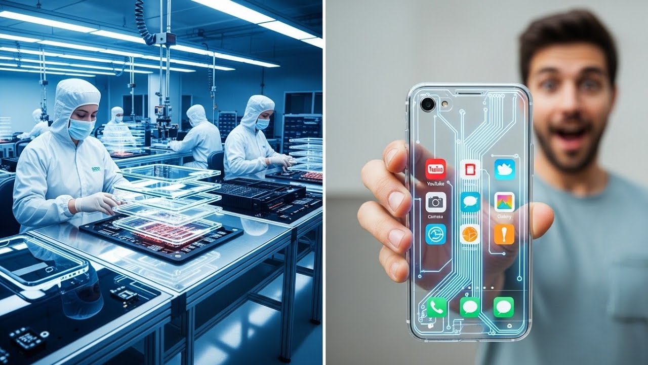 Inside the Transparent Smartphone Factory: How Next-Gen Glass Phones ...