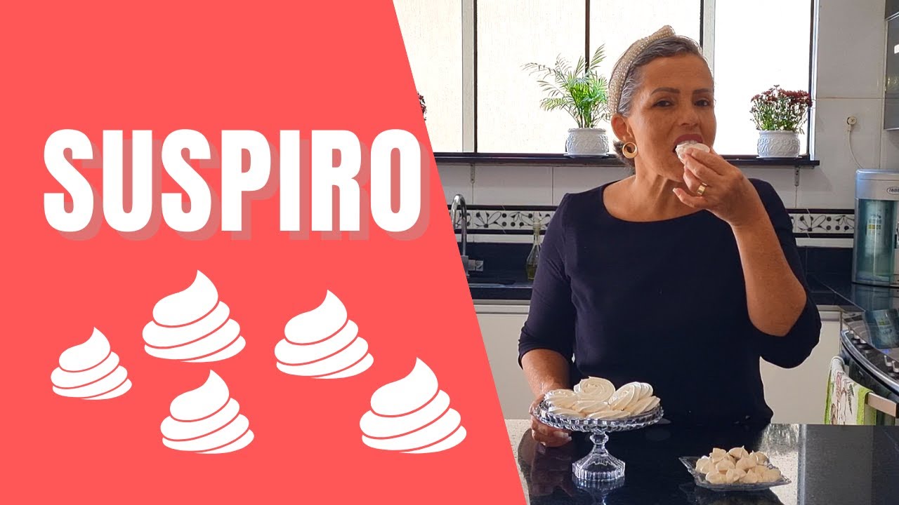 COMO FAZER SUSPIRO PERFEITO | Fé e café com Luciane Pereira