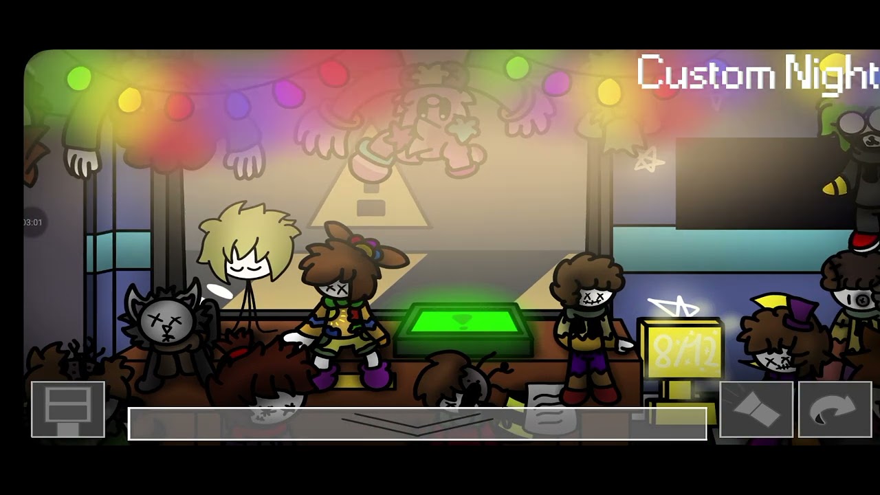 Six night at fnaf fangames_360 ALL JUMPSCARES