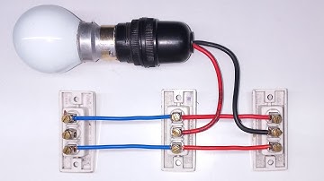 2 bulb 3 switch controls staircase wiring| two way switch connection by Electric Guruji
