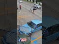 Supermarket employee rescues child who ran toward moving traffic
