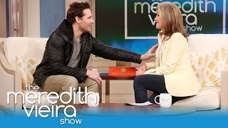 Peter Facinelli On His Characters -Grabbing Antics The Meredith Vieira Show