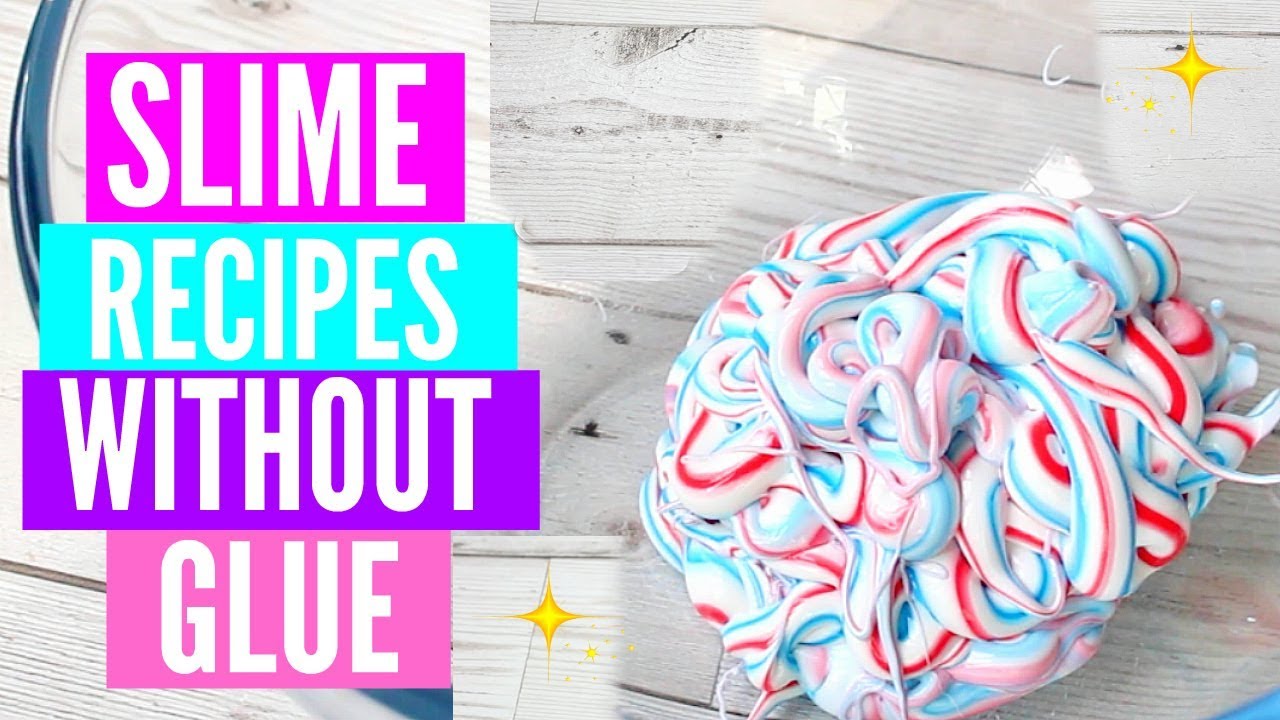 How To Make Slime Without Glue 2 Cheap Diy Slime Recipes