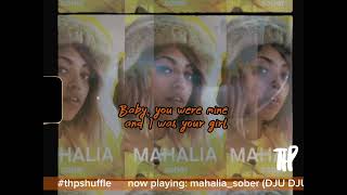 Mahalia - Sober (DJU DJU bounce edit) Lyric Video