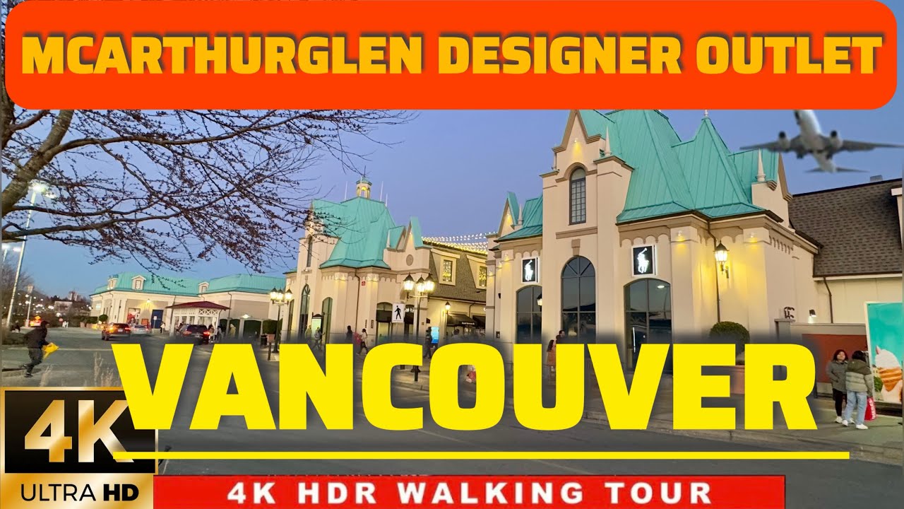 MCARTHURGLEN DESIGNER OUTLET, Vancouver Canada/ Vancouver walking tour/ January 26, 2025