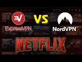 ExpressVPN vs NordVPN FOR NETFLIX 📺 LIVE SPEEDTESTS AND UNBLOCKING CONTENTS