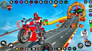 Mega Ramp Bike Stunt Game 3D - Mega Ramp Bike Racing - Android Gameplay screenshot 1
