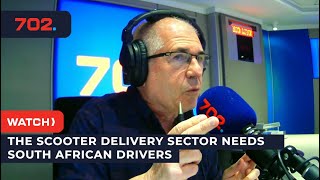 The scooter delivery sector needs South African drivers