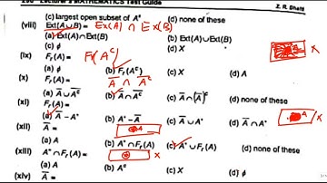 Topological spaces MCQs Part 2 | Metric Space | Farhan Younas