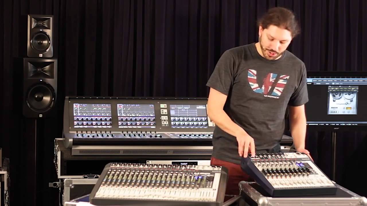Karaoke Laptop Mixer Overview Soundcraft Signature YouTube