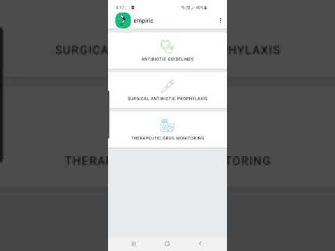 Instructional video for empiric app (Android version)