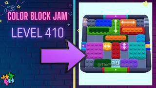 Color Block Jam - Level 410 - Solution Walkthrough