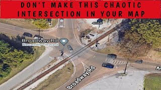 MY IDEA TO FIX THIS CHAOTIC INTERSECTION IN INTERSECTION CONTROLLER
