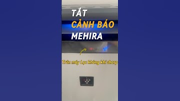 Cảnh báo mehira máy lọc không khí sharp gây khó chịu