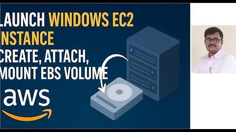 Launch Windows EC2 Instance & Attach EBS Volume | AWS Tutorial Step by Step