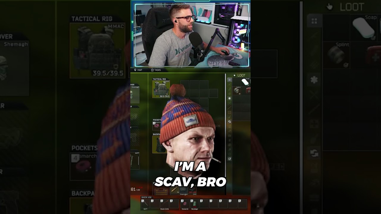 When Your Teammate Looks Like A SCAV ☠ #tarkovshorts