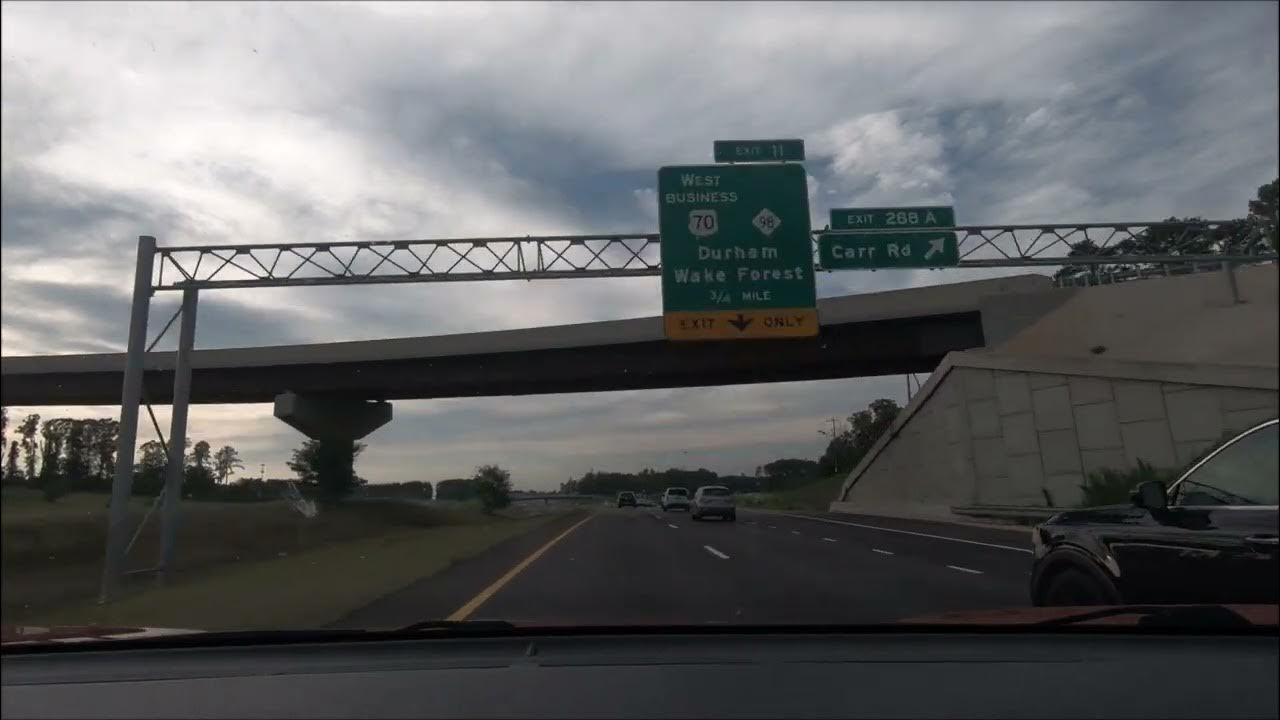 Raleigh to Roanoke twilight, full drive YouTube