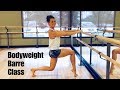 BODYWEIGHT BARRE WORKOUT | 25 Minutes