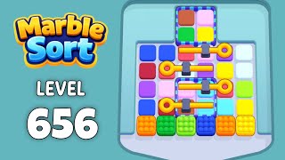 Marble Sort level 656 walkthrough solution 