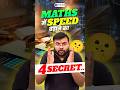 🧮Maths में Speed बढ़ाने के 4 Secret 🤩#railwaymaths #railwayexam #shortsfeed #viral #trending