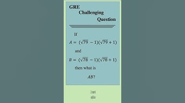 GRE Practice Question 23 #gre #math #precalculus