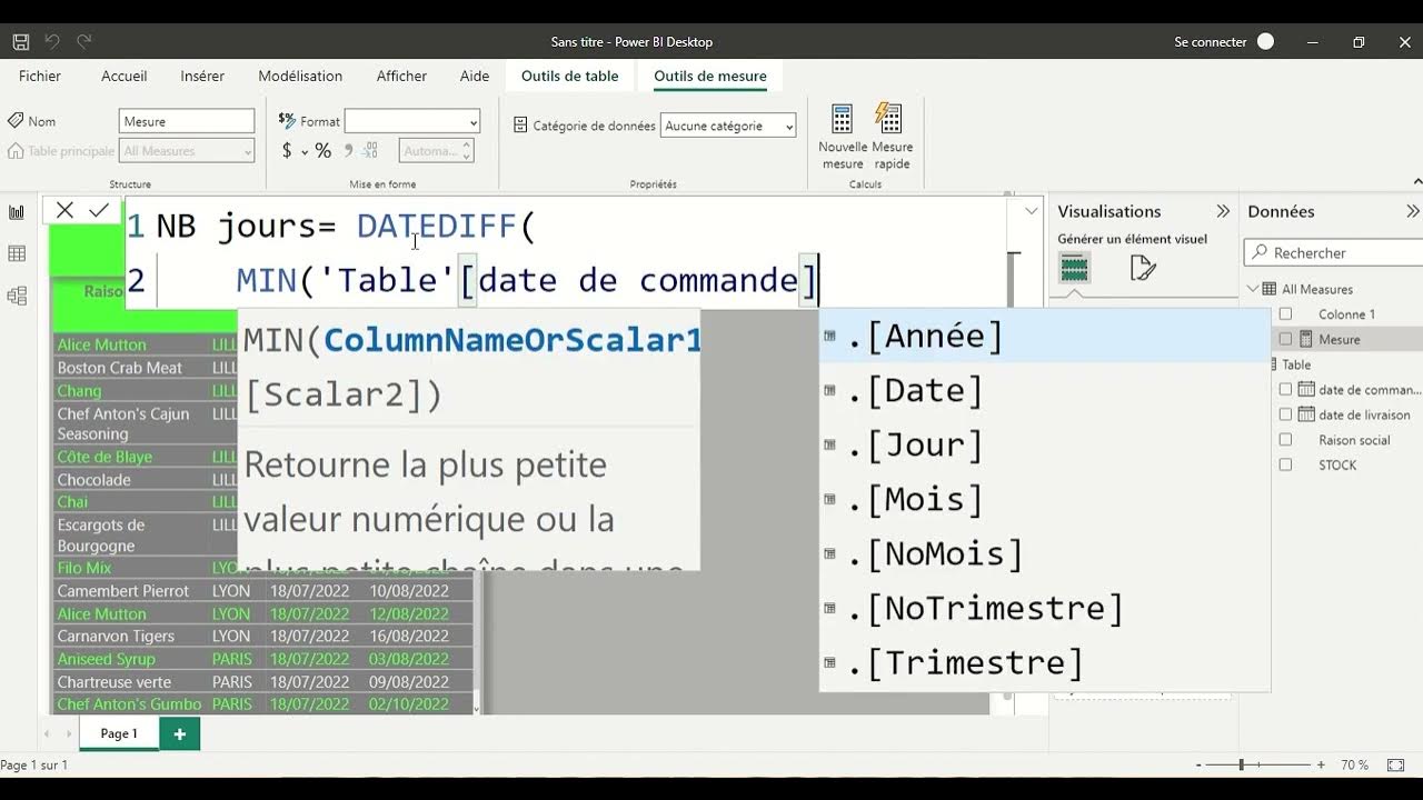 Power BI Comment créer une alerte efficace sur Power BI avec des mesures YouTube