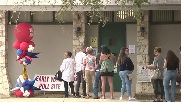 Early voting begins for Nov. 8 elections