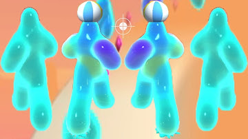 Best Funny Blob  Runner 3D All Levels Gameplay Walkthrough Level 33 Android , iOS  👍  NOOB vs PRO v