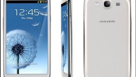 SAMSUNG GALAXY S3 BACK UP MAKEN EN HERSTELLEN