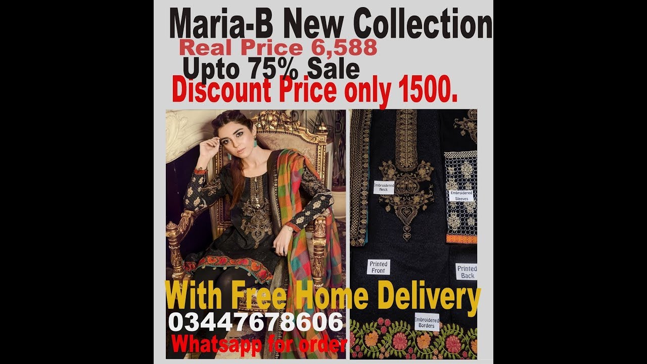 New collection 2018 -- Upto75% Discount only in 1500 -- Lawn with Chiffon Dupatta