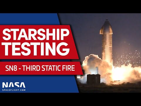 LIVE: Starship SN8 Wet Dress Rehearsal