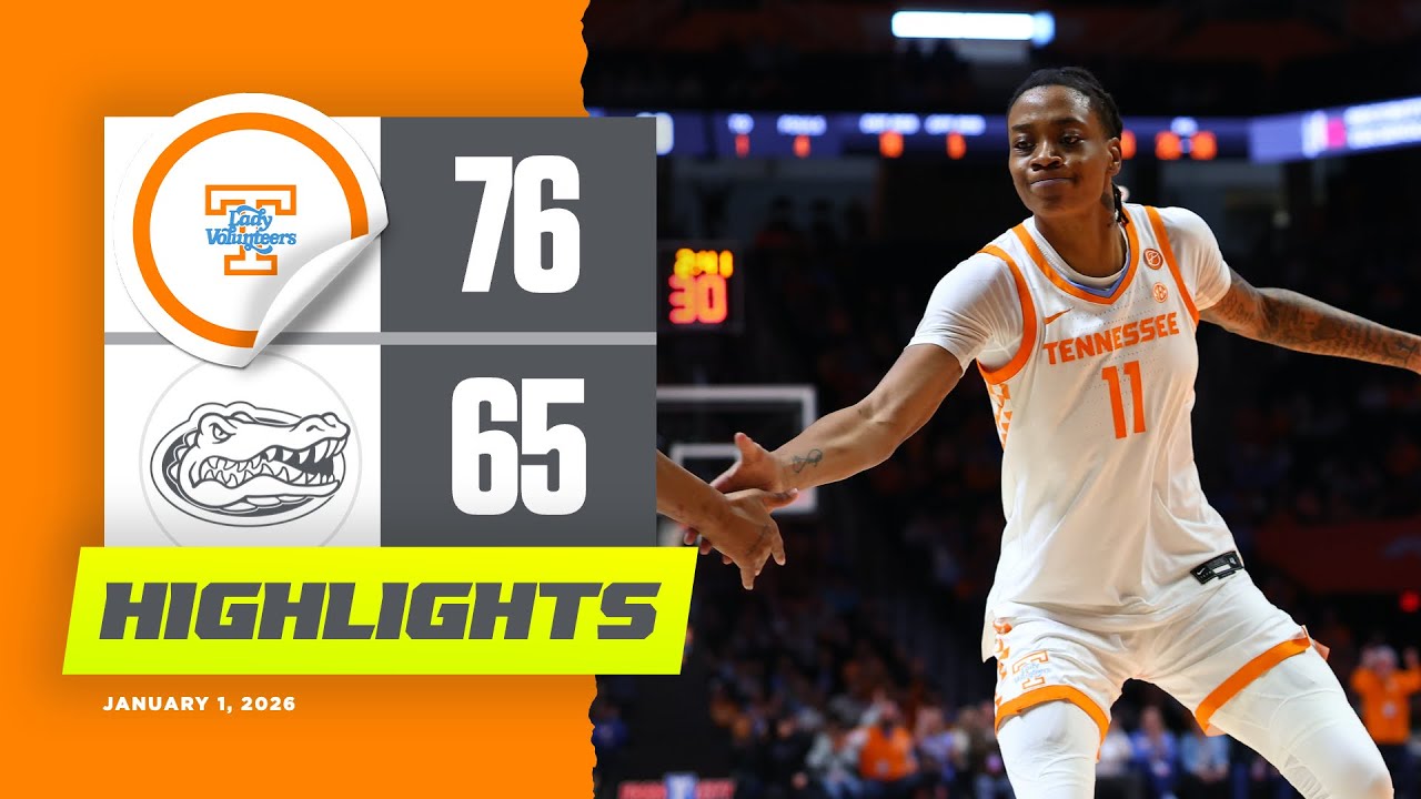 HIGHLIGHTS | No. 23 Lady Vols 76, Florida 65 (Jan. 1, 2026)
