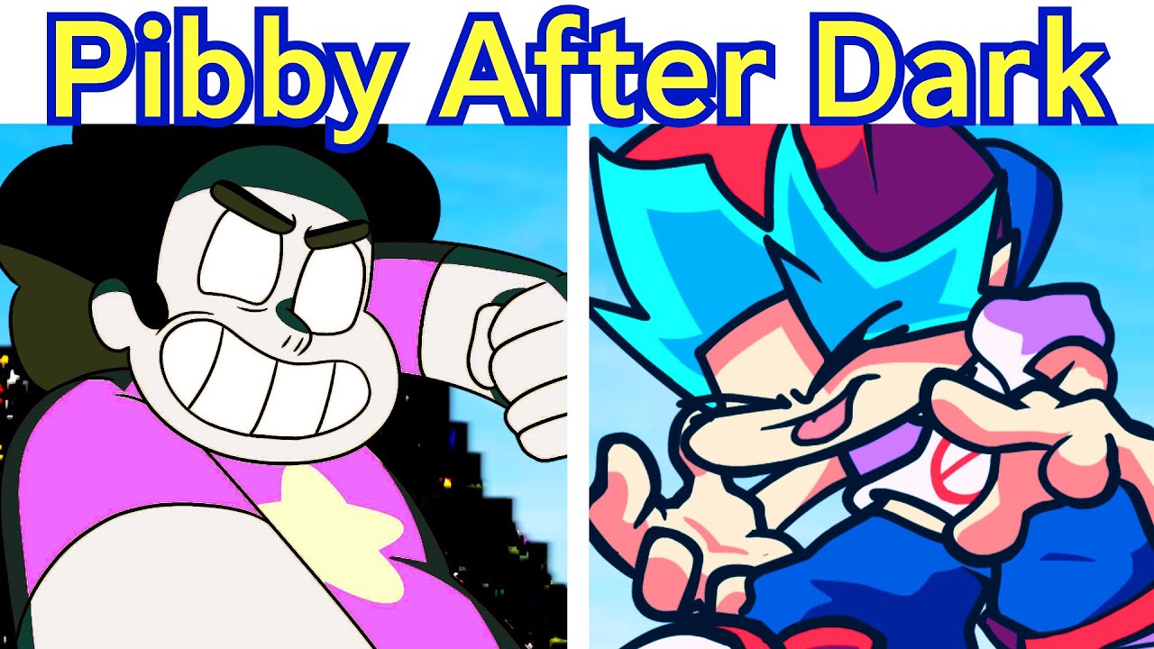 FNF PIBBY [AFTER DARK]: Vs Pibby Corrupted Steven (ONESHOT Demo) - YouTube