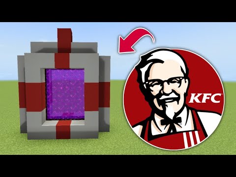 Membuat Portal KFC ~ Minecraft PE