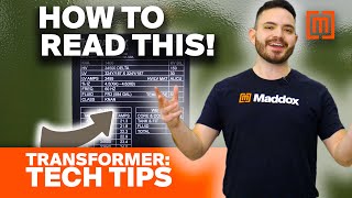 How to read a transformer nameplate | Maddox Transformer